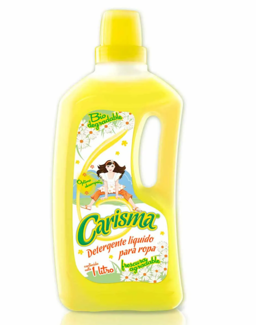 CARISMA LIQUID DETERGENT / DETERGENTE EN LIQUIDO MEXICANO - 4 BOTTLES OF 33.8 OUNCES (1 LITER) EACH - FREE SHIPPING