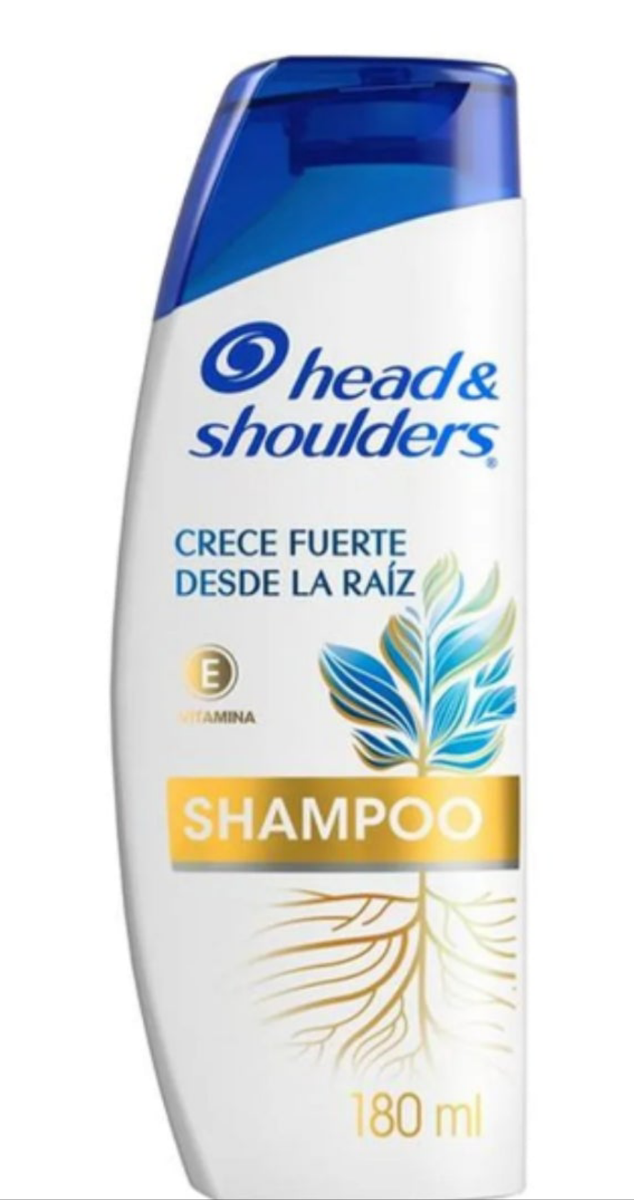 HEAD AND SHOULDERS CRECE FUERTE SHAMPOO  / STRONG GROWTH SHAMPOO - 3 FRASCOS DE 180ml C/U - ENVIO GRATIS
