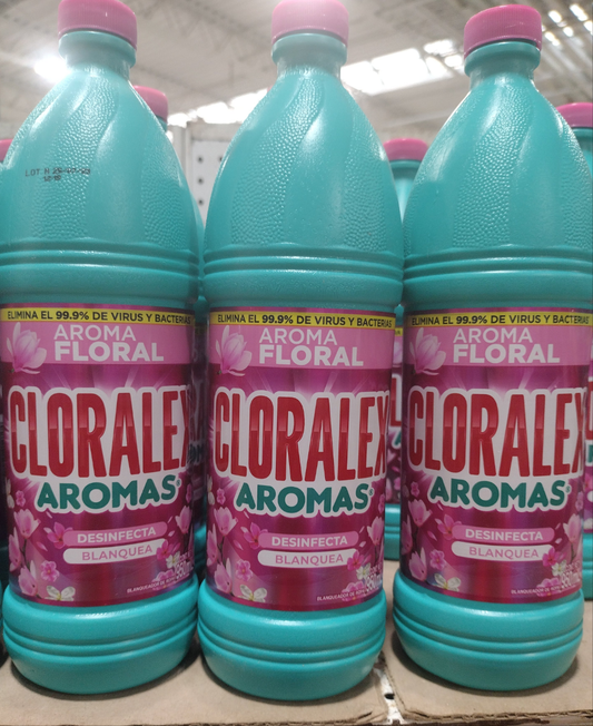 CLORALEX AROMAS FLORAL / FLORAL AROMA BLEACH - 3 BOTTLES OF 950ml (32 ounces)EACH - FREE SHIPPING