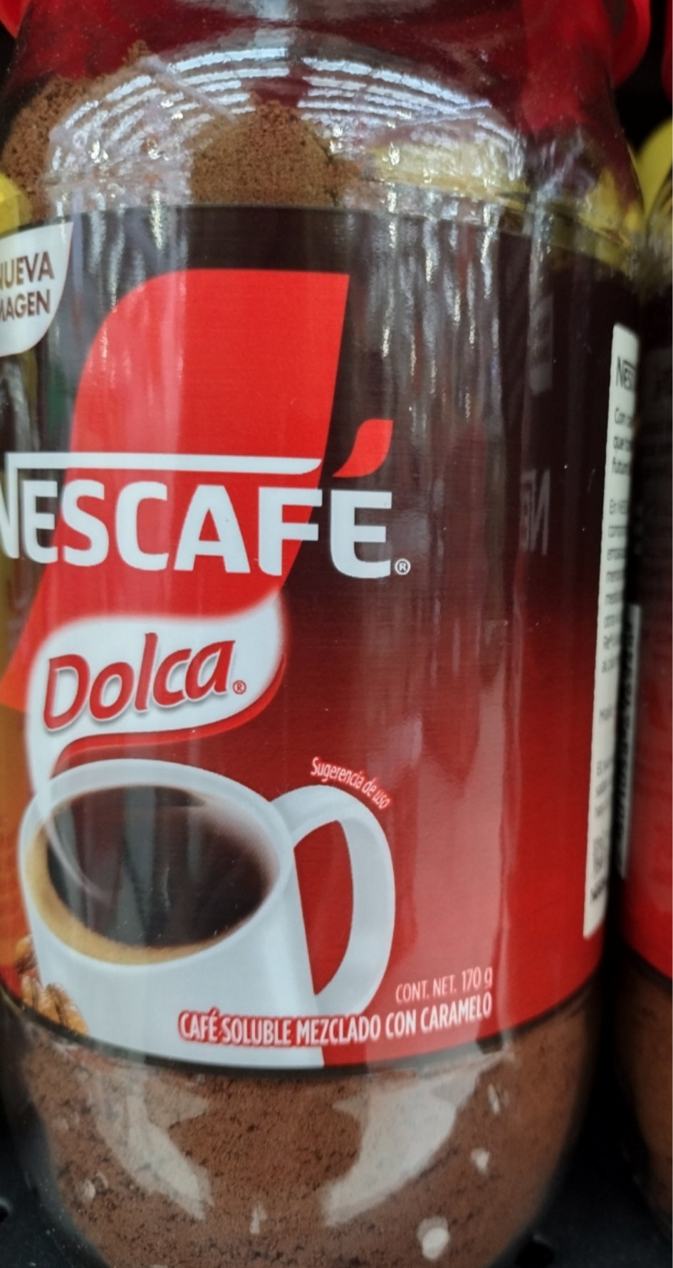 NESCAFE DOLCA CAFE / COFFEE - 2 BIG JARS OF 170g EACH - FREE SHIPPING