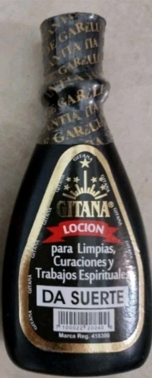 GITANA LOCION ESOTERICO PARA BUENA SUERTE / SPIRITUAL LOTION FOR GOOD LUCK - 2 BOTTLES  - FREE SHIPPING