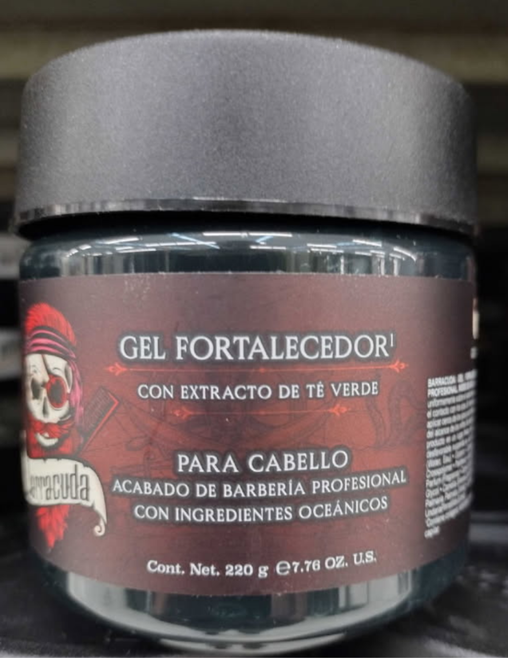 3X BARRACUDA HAIR STRENGTHENING GEL / GEL FORTALECADOR PARA  CABELLO - 3 JARS OF 250G EACH- FREE SHIP