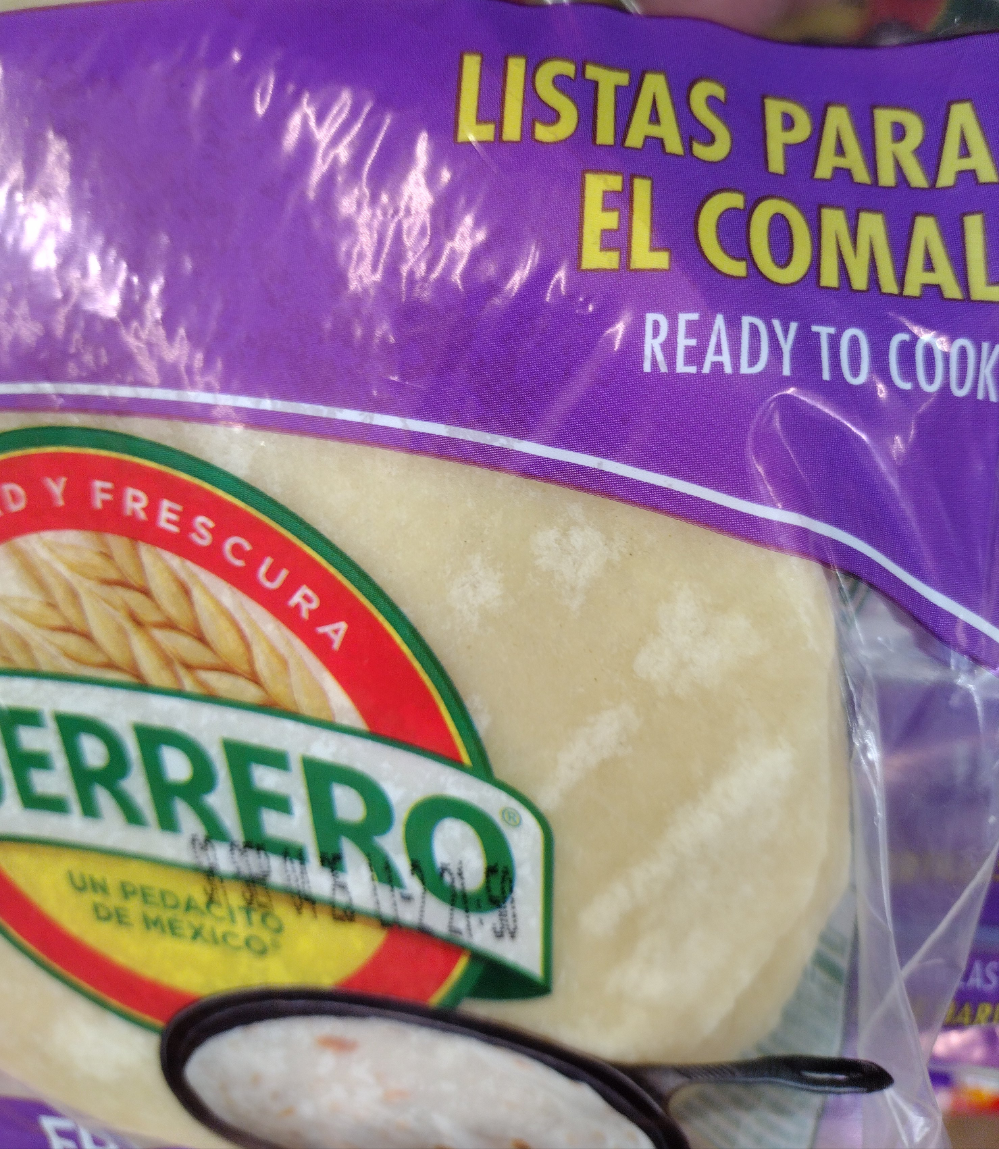GUERRERO FLOUR ( DE HARINA ) TORTILLAS FRESQUI RICAS - 3 PACKAGES OF 16 TORTILLAS EA. - FREE SHIPPING