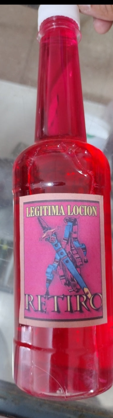 2X DEL RETIRO LOCION Esoterico / Ward Off Evil Spirits Esoteric Lotion - 2 Bottles of 500ml Each - Free Shipping / Envio Gratis