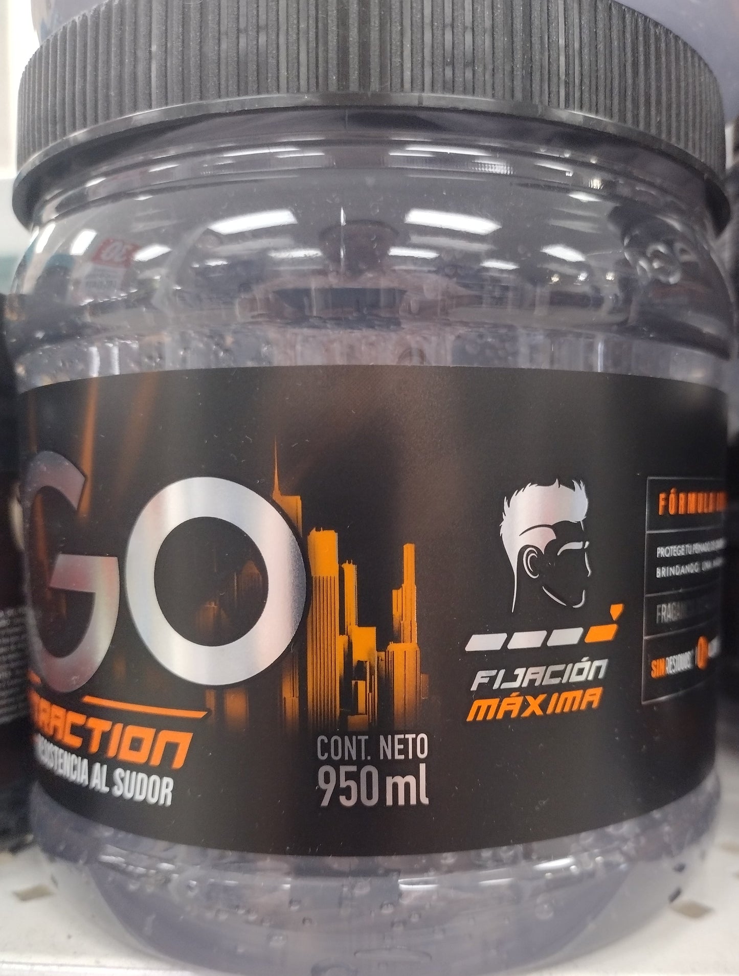 EGO ATTRACTION HAIR GEL MAXIMUM HOLD / GEL PARA CABELLO FIJACION MAXIMA - BIG 950ml (32 OUNCES ) EACH- FREE SHIP