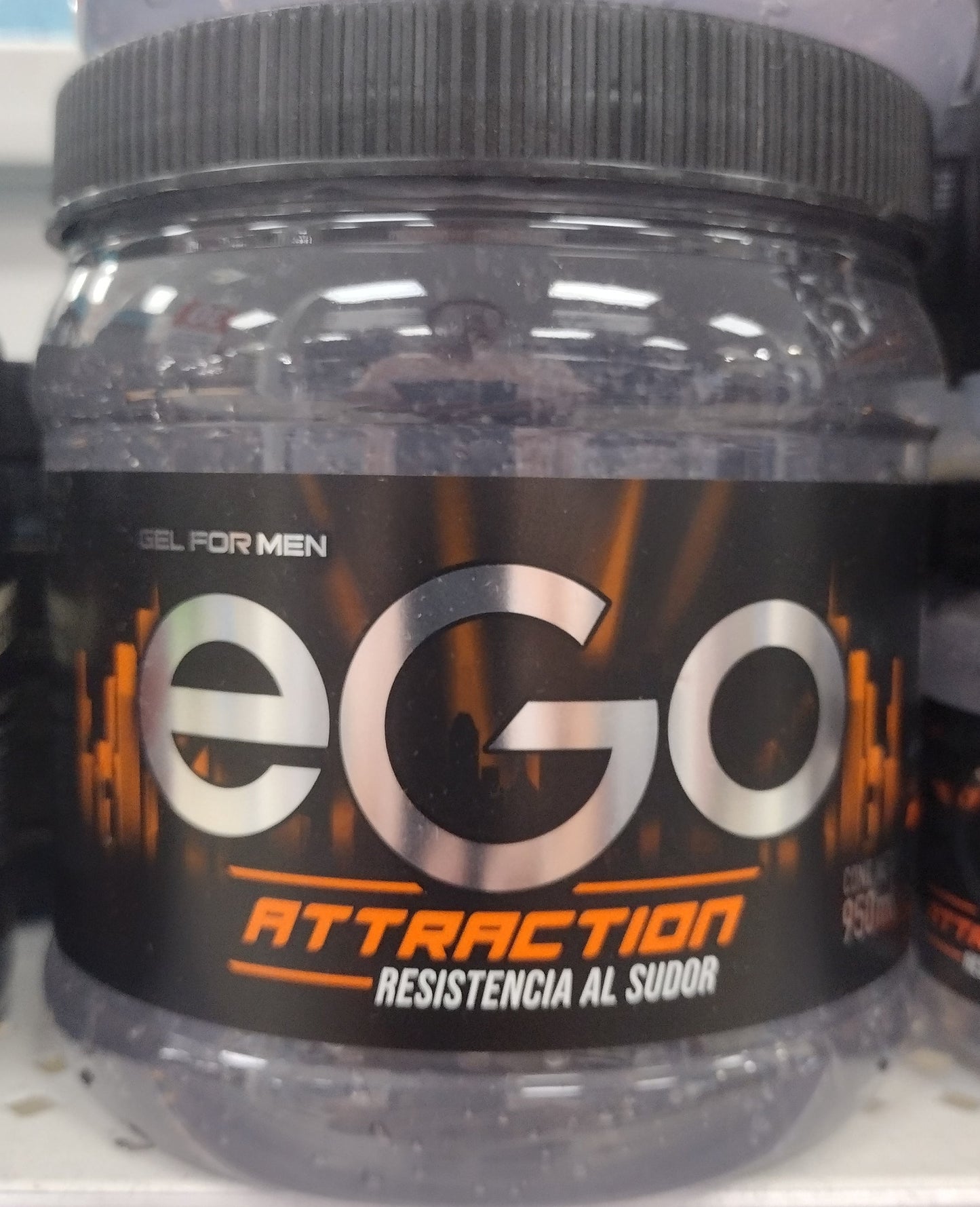 EGO ATTRACTION HAIR GEL MAXIMUM HOLD / GEL PARA CABELLO FIJACION MAXIMA - BIG 950ml (32 OUNCES ) EACH- FREE SHIP