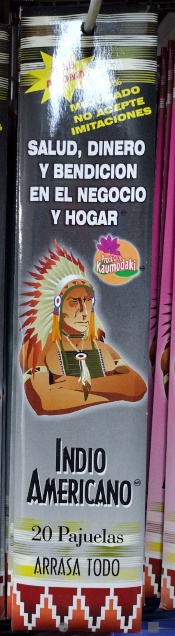 INDIO AMERICANO INCIENSO ARRASA TODO / TOTAL CLEANSING   INCENSE - 3 CAJAS DE 20 PAJUELAS C/U - ENVIO GRATIS