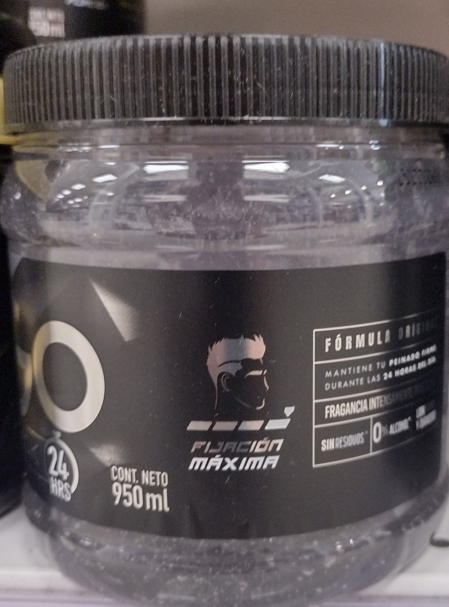 EGO BLACK HAIR GEL MAXIMUM HOLD / GEL PARA CABELLO FIJACION MAXIMA - BIG 950ml (32 OUNCES ) EACH- FREE SHIP