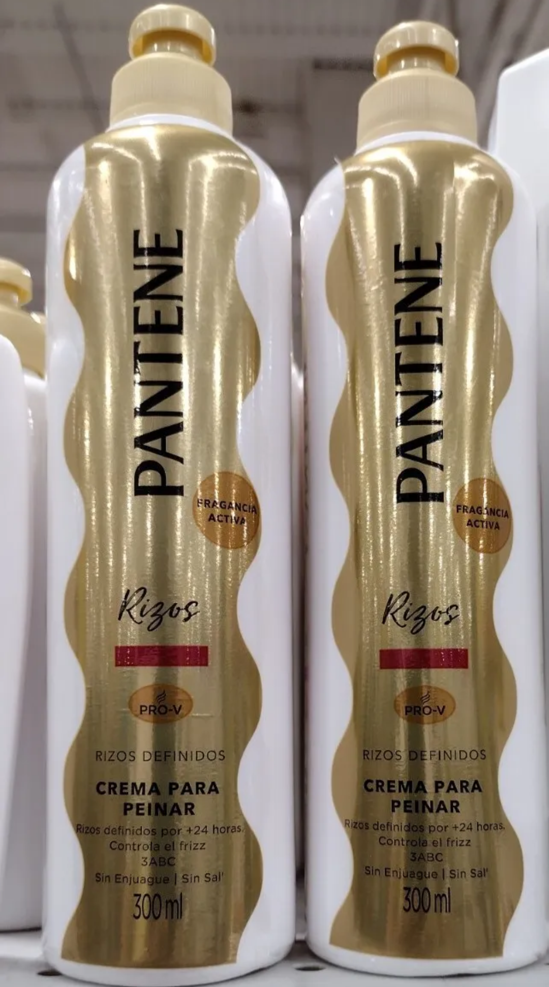 2x pantene rizos definido crema para peinar curly hair cream - free priority shipping