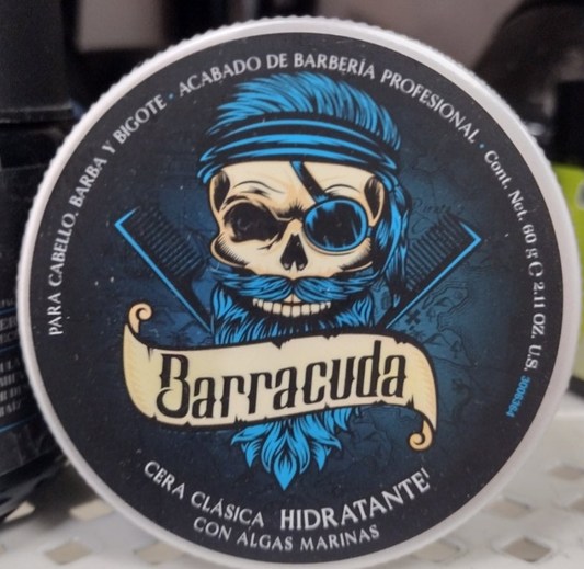 BARRACUDA CLASSIC WAX FOR  HAIR , BEARD , MOUSTACHE / PARA CABELLO , BARBA , Y BIGOTE - 60g - ENVIO GRATIS