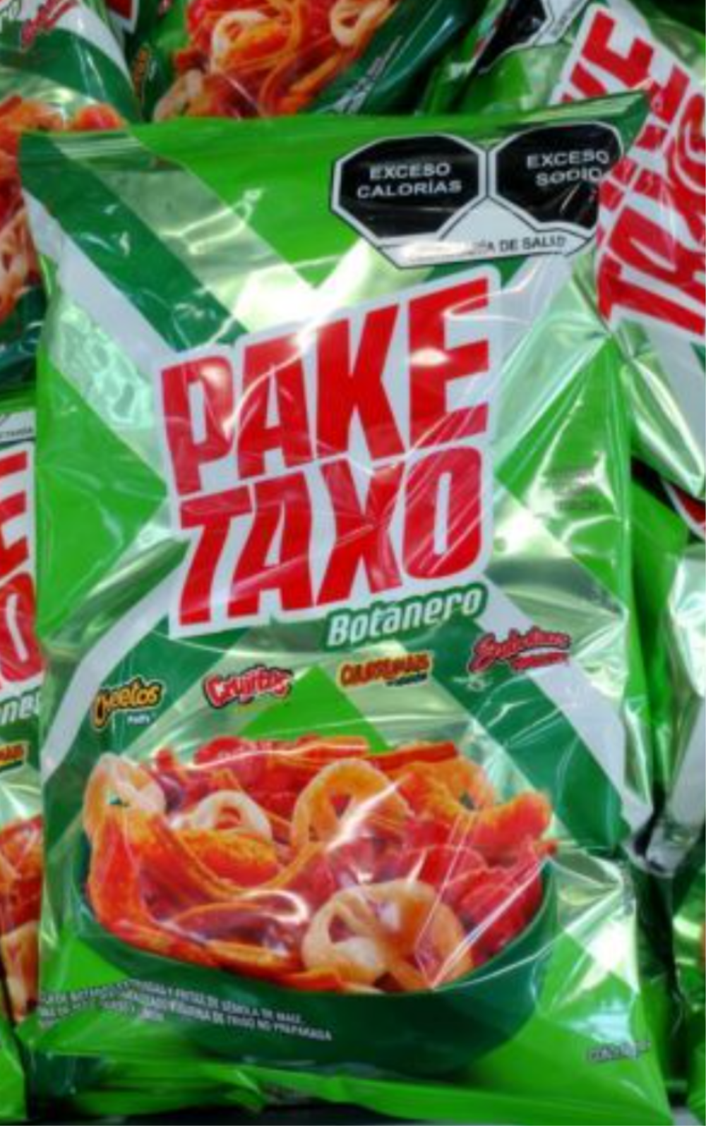 SABRITAS PAKE TAXO BOTANERO MEXICAN CHIPS - 6 BOLSAS DE 41g c/u - FREE SHIPPING