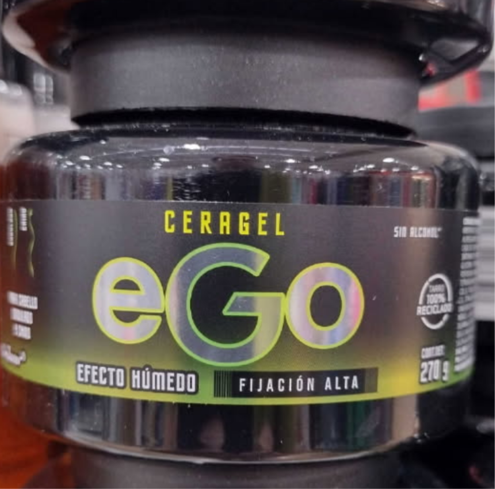 3X EGO HAIR GEL ( CERA GEL EFECTO HUMEDO ) - 3 JARS OF 270G EACH - FREE SHIPPING