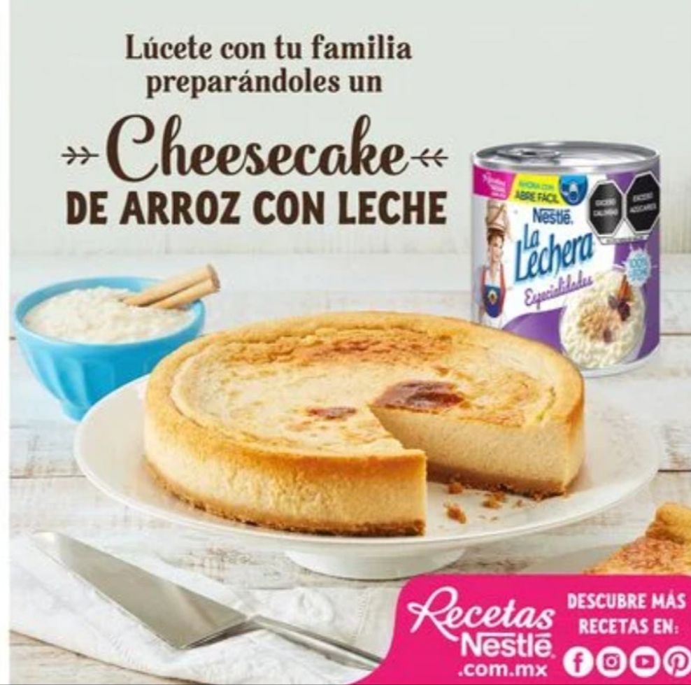 NESTLE LA LECHERA LECHE CONDENSADA DESLACTOSADA / LACTOSE FREE CONDENSED MILK - 6 CANS OF 370g EACH