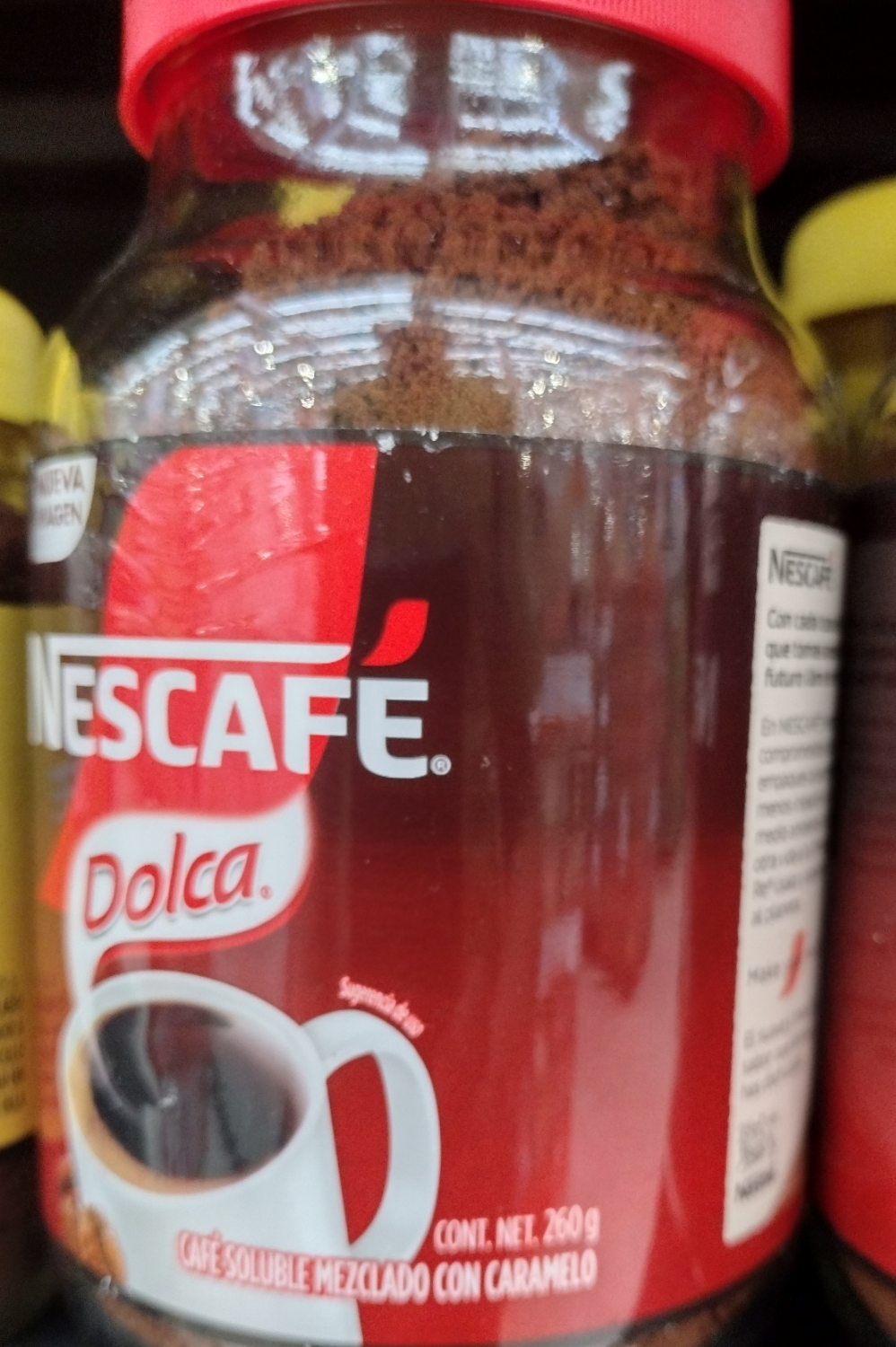 NESCAFE DOLCA CAFE / COFFEE - 2 BIG JARS OF 260g EACH - FREE SHIPPING