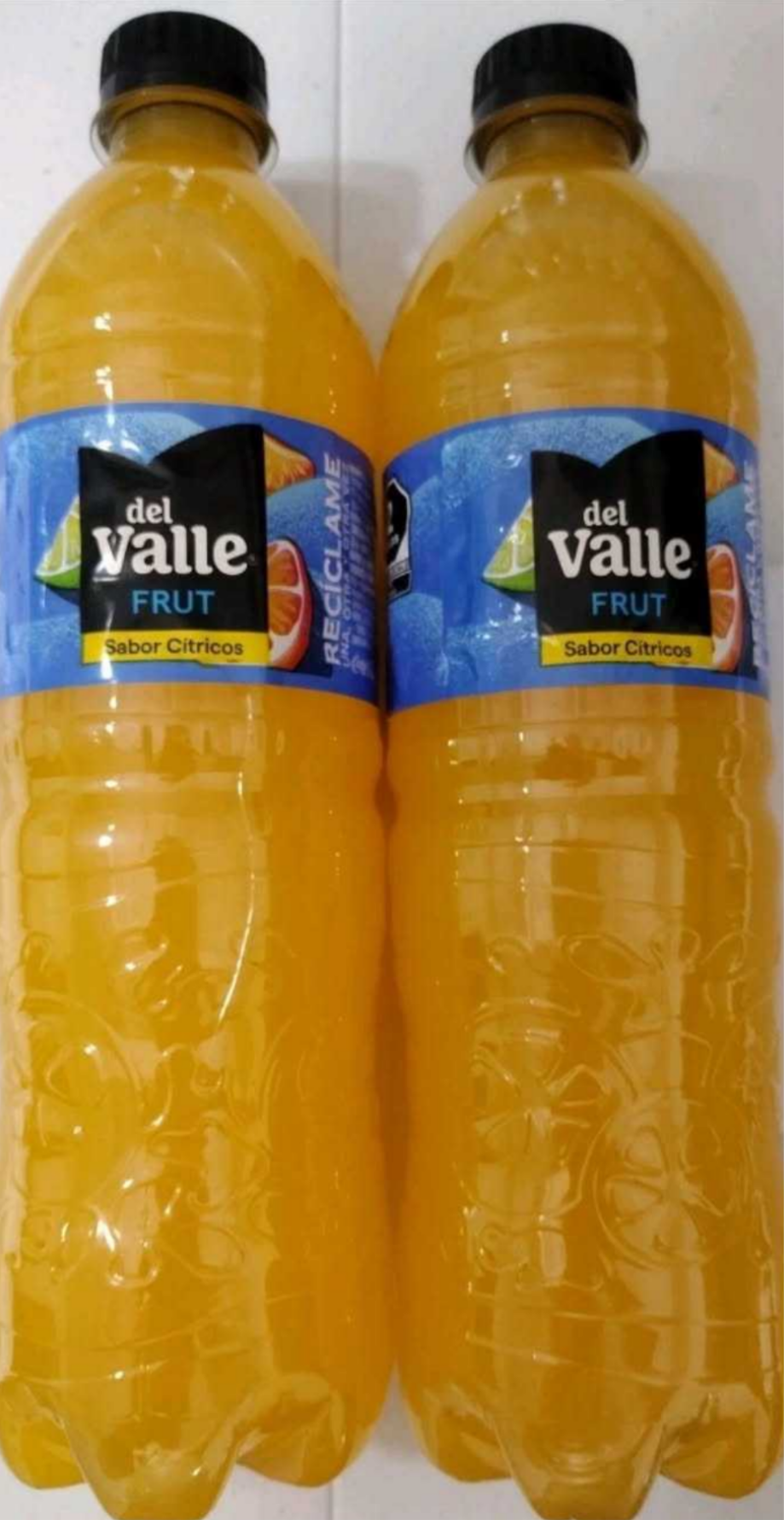 DEL VALLE CITRUS FRUIT DRINK ( Jugo Citrico ) - 6 BOTTLES OF 600ml EACH