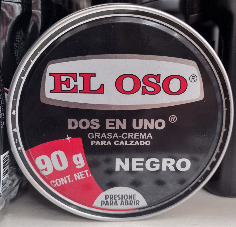 EL OSO GRASA / SHOE SHINE - 2 DE 90g CADA UNO - ENVIO GRATIS