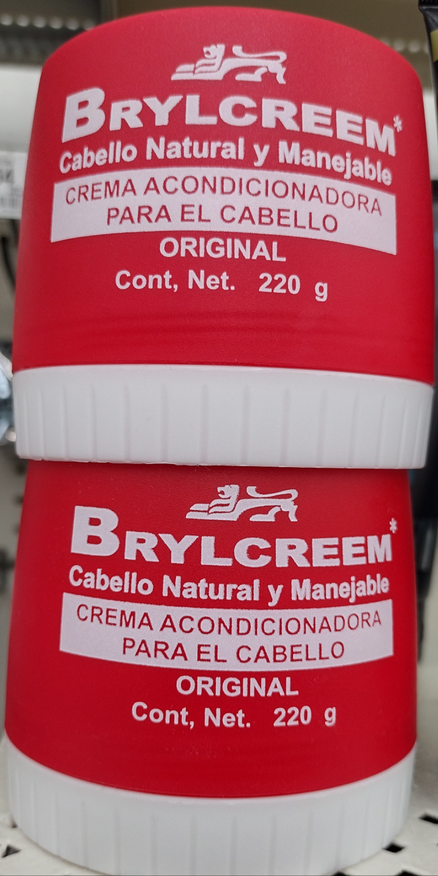 BRYLCREEM ORIGINAL CREMA ACONDICIONADOR PARA CABELLO / HAIR CREAM CONDITIONER - 2 JARS OF 220g EACH - FREE SHIPPING