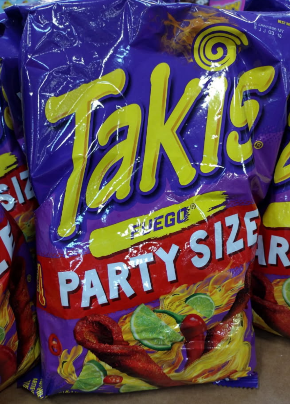 2X TAKIS FUEGO CHIPS DE MEXICO / MEXICAN CHIPS - 2 BOLSAS GRANDES DE 700g (24.7oz)c/u - FREE SHIPPING