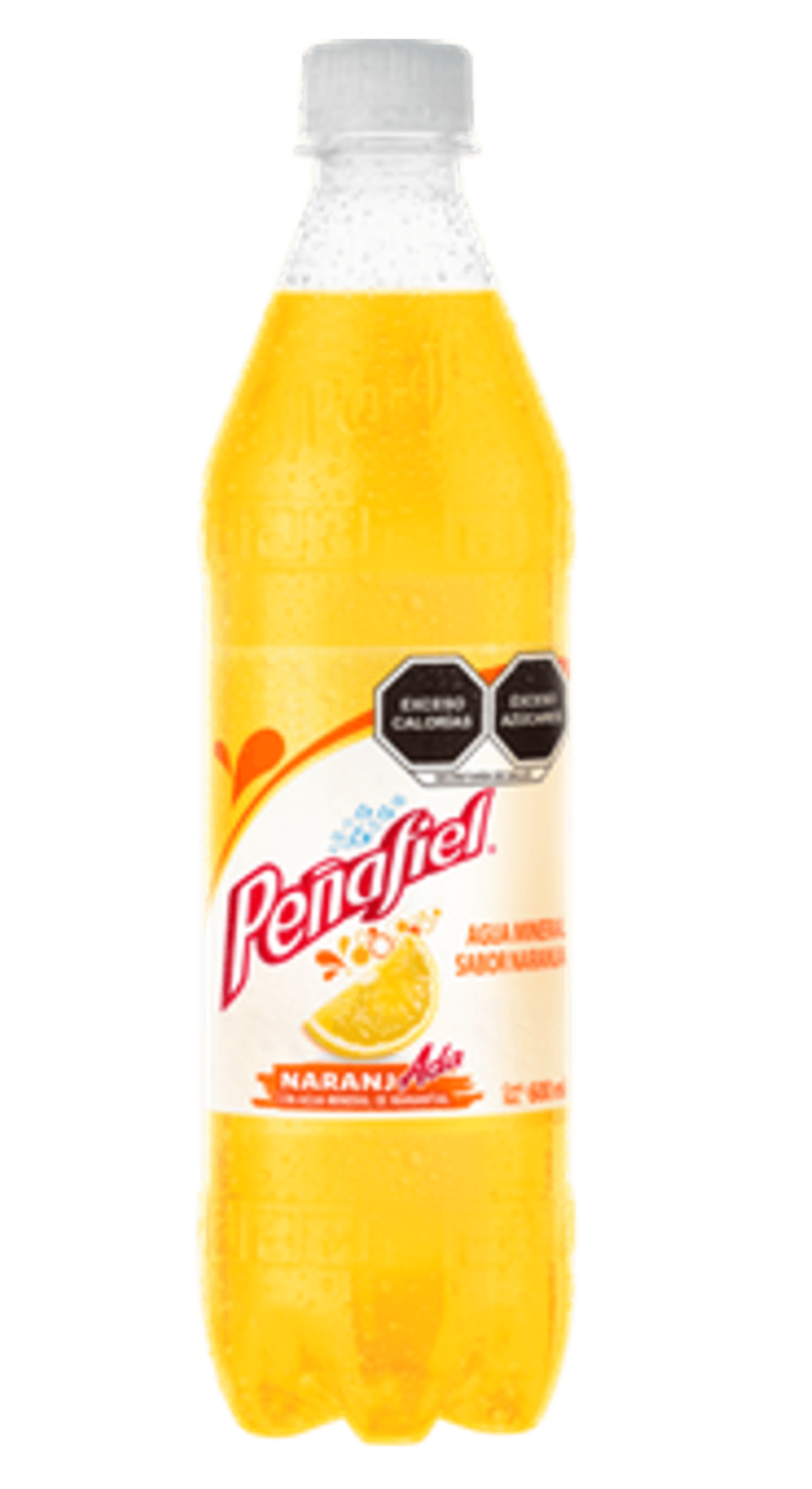 PENAFIEL AGUA MINERAL NARANJADA / ORANGE FLAVOR MINERAL WATER - 12 PACK 600ml EACH - FREE SHIPPING