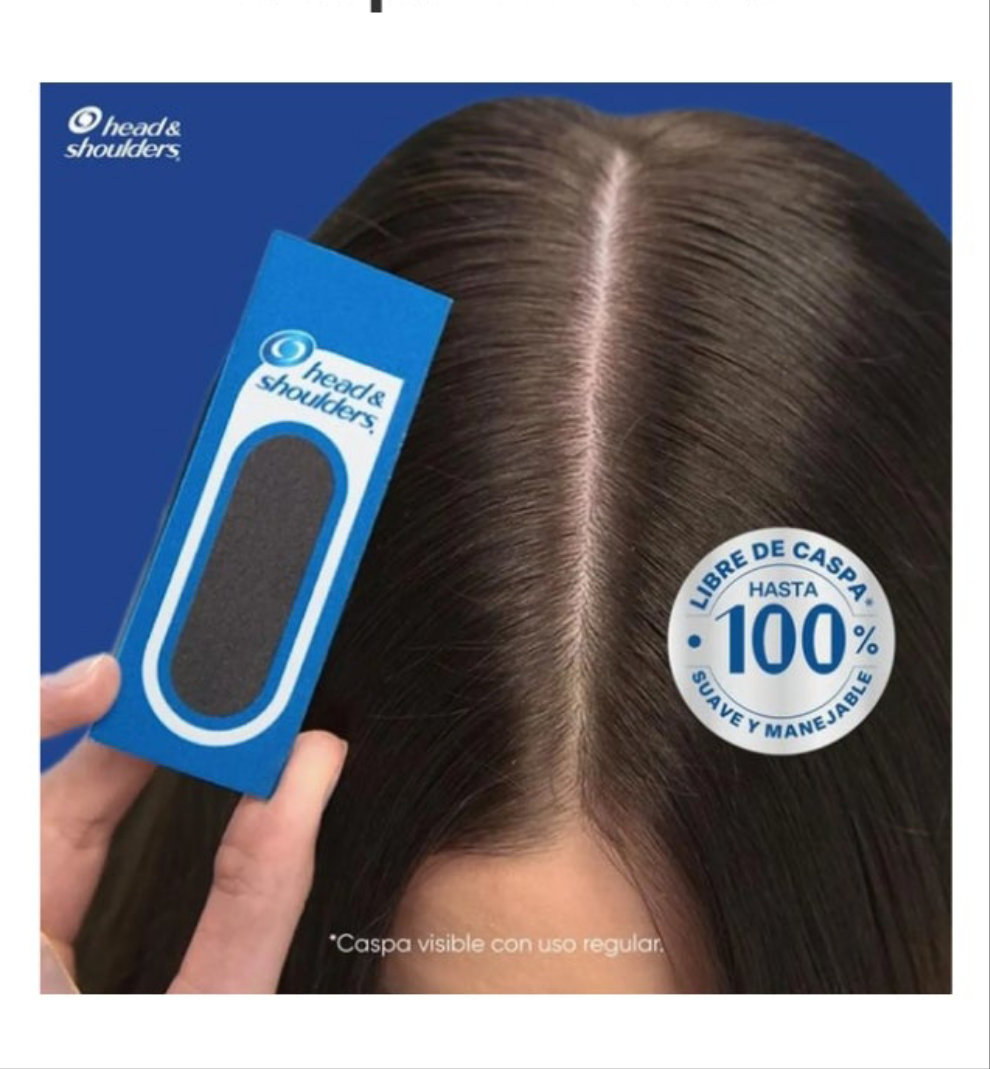 HEAD AND SHOULDERS CRECE FUERTE SHAMPOO  / STRONG GROWTH SHAMPOO - 2 FRASCOS DE 375ml C/U - ENVIO GRATIS