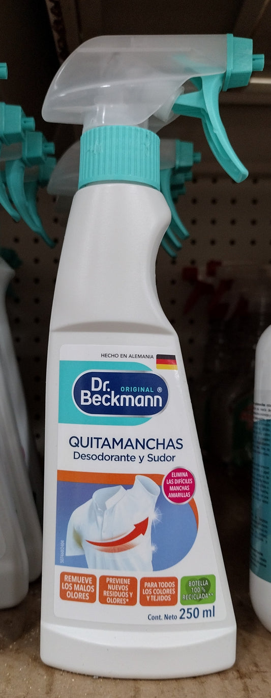 2X DR. BECKMANN STAIN REMOVER SPRAY / QUITAMANCHAS SPRAY - 2 BOTTLES OF 250g - FREE SHIPPING