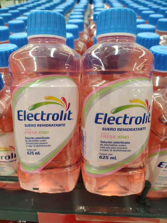 11X ELECTROLIT STRAWBERRY KIWI FLAVOR REHYDRATING ENERGY DRINK / FRESA KIWI SUERO REHIDRATANTE - 11 BOTTLES OF 21.1 OUNCES ( 625ml ) EACH - FREE SHIPPING