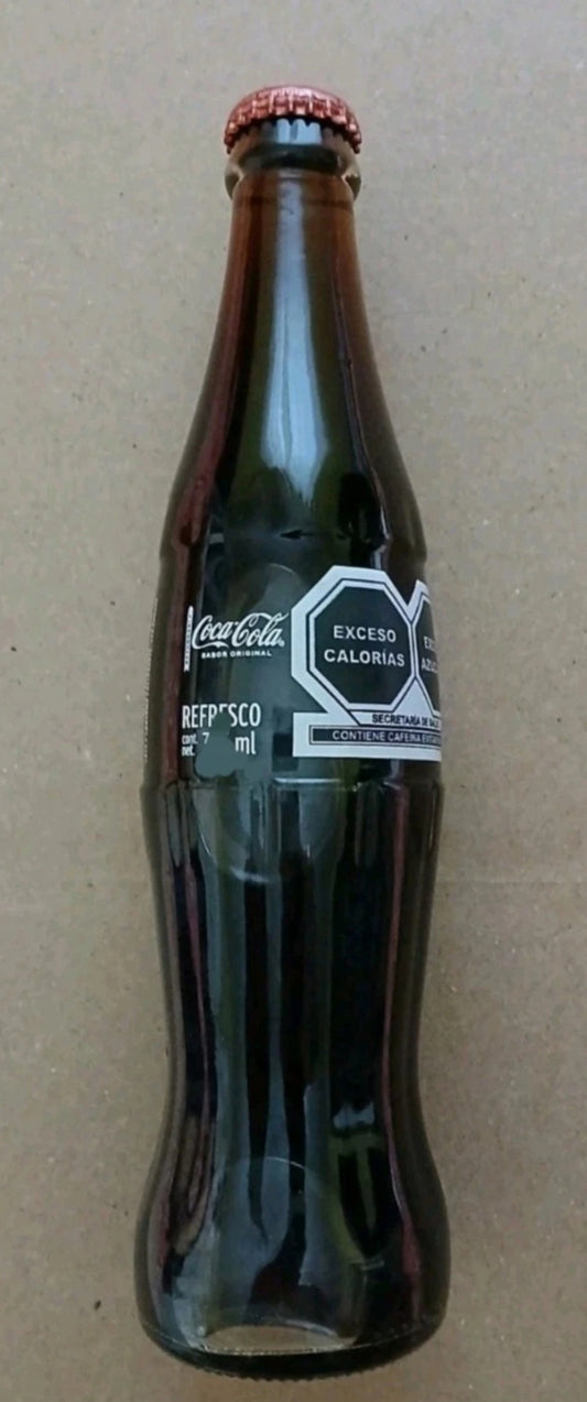 10X COCA COLA LIGHT AUTENTICA MEXICANA / MEXICAN SODA - 10 GLASS BOTTLES OF 355ml EACH - FREE SHIPPING
