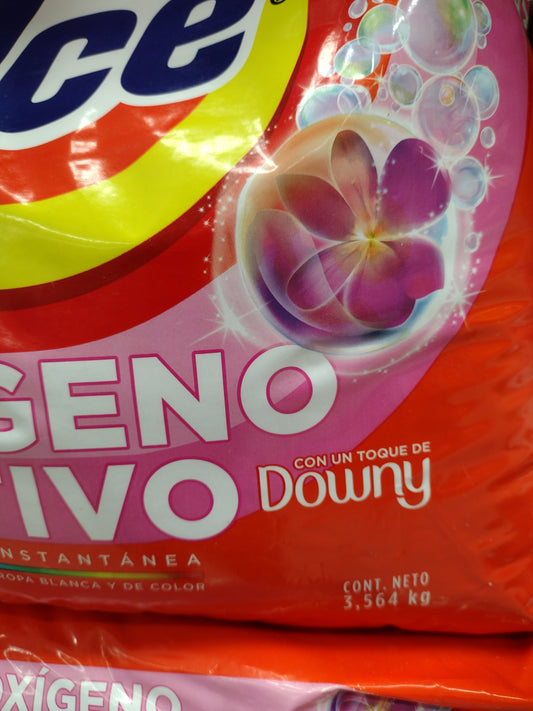 2X ACE DETERGENTE EN POLVO CON DOWNY ( DETERGENT POWDER ) 2 BOLSAS GRANDES DE 3.56 KILOS (127 OUNCES) EACH - FREE SHIPPING