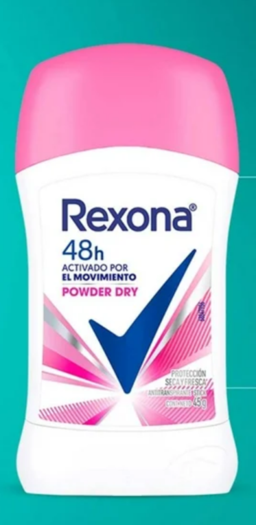 REXONA DEODORANT POWDER DRY / DESODORANTE - 2 OF 45g EACH - FREE SHIPPING