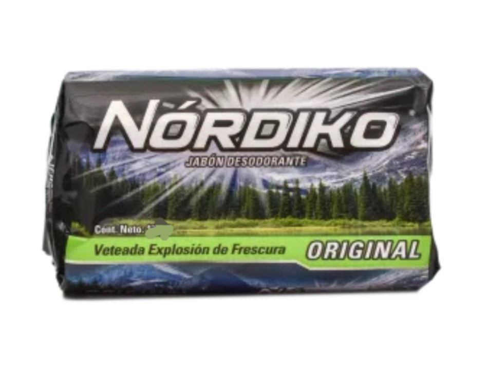NORDIKO JABON DE BARRA  / NORDIKO FRESH SCENT SOAP - 6 BARRAS DE 100g CADA UNO - FREE SHIPPING