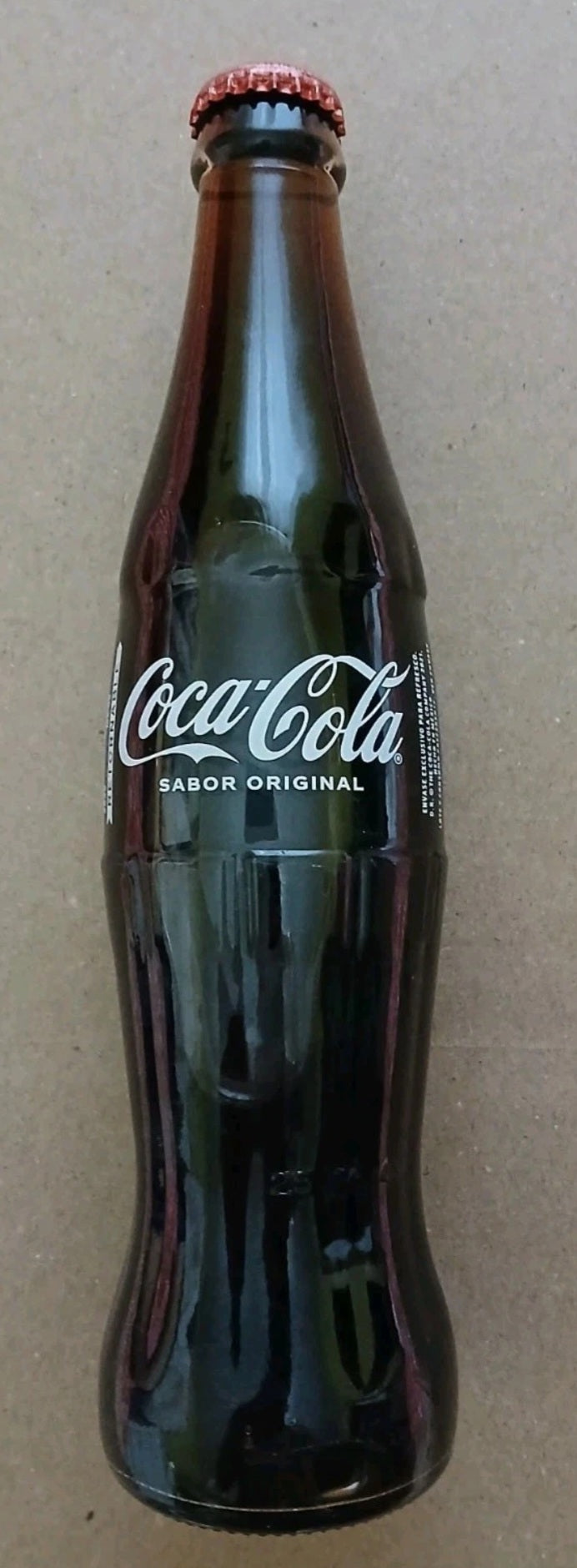 6X COCA COLA LIGHT AUTENTICA MEXICANA / MEXICAN SODA - 6 GLASS BOTTLES OF 355ml EACH - FREE SHIPPING
