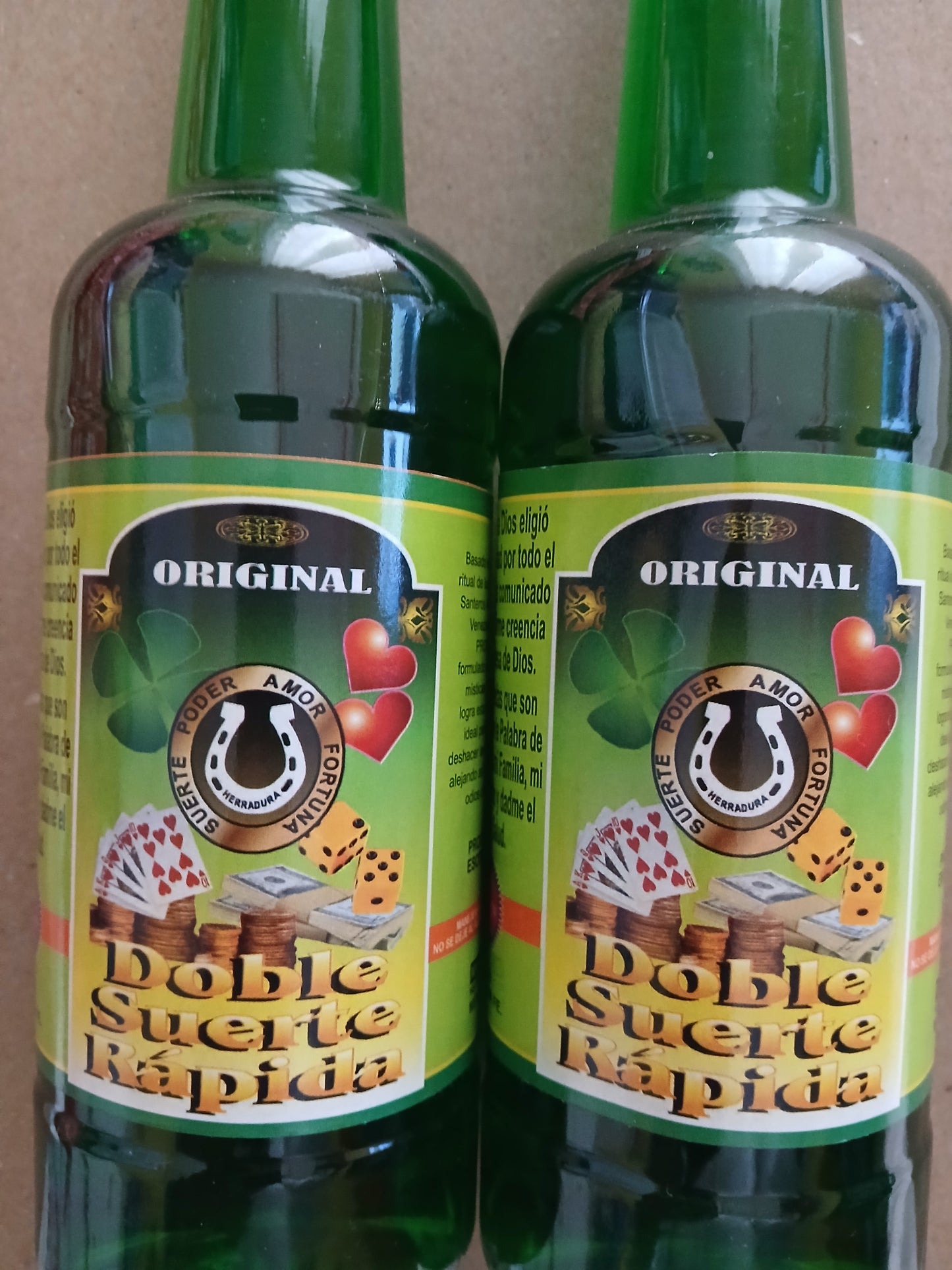 2X DOBLE SUERTE Rapida Locion Esoterico / Double Good Luck Esoteric Lotion - 2 Bottles of 500ml Each - Free Shipping / Envio Gratis