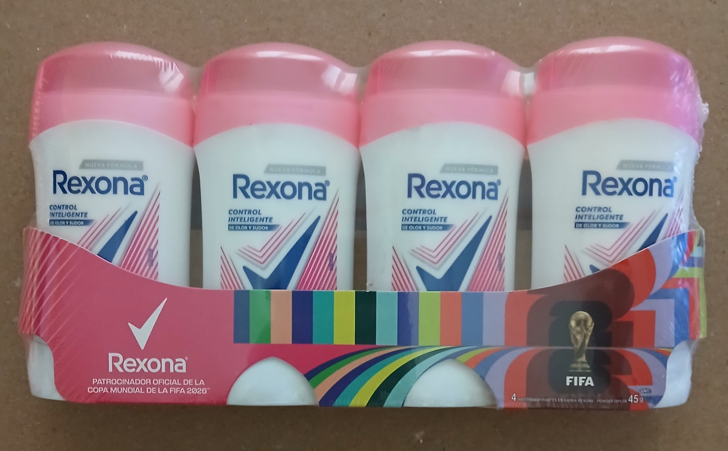REXONA DEODORANT POWDER DRY / DESODORANTE - 4 OF 45g EACH - FREE SHIPPING