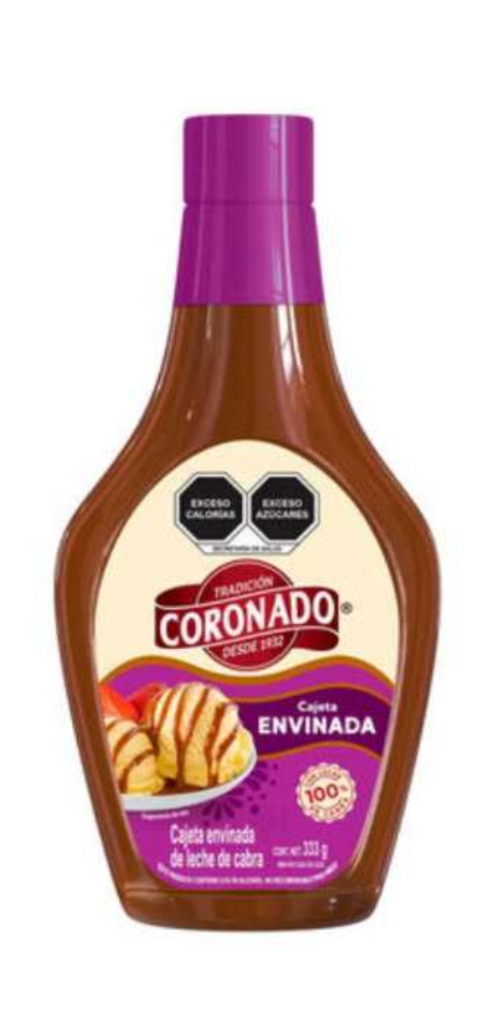 CORONADO CAJETA ENVINADA / GOAT MILK CARAMEL - 2 BOTTLES OF 333g - FREE SHIPPING