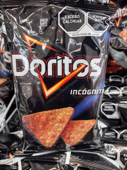 5X DORITOS INCOGNITA MEXICAN CHIPS / PAPAS MEXICANAS - 5 BAGS OF 50g EACH - FREE SHIPPING
