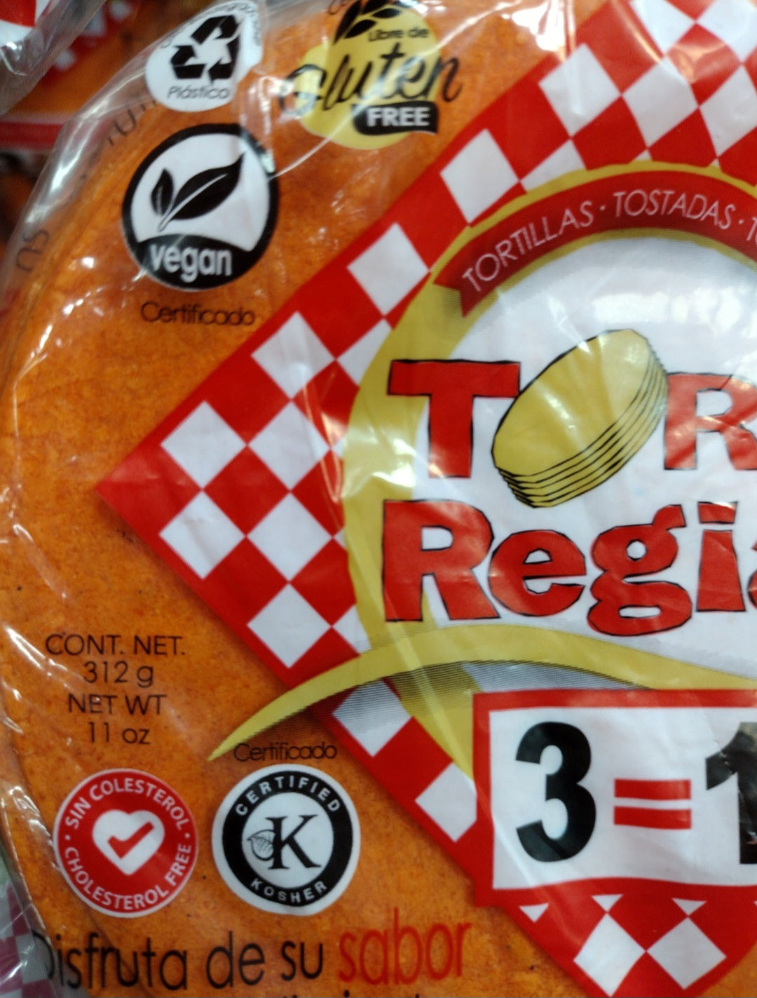 DELGADITAS TORTILLAS MAIZ ROJO ( RED CORN ) - 4 PACKS OF 25 TORTILLAS EACH - FREE SHIPPING