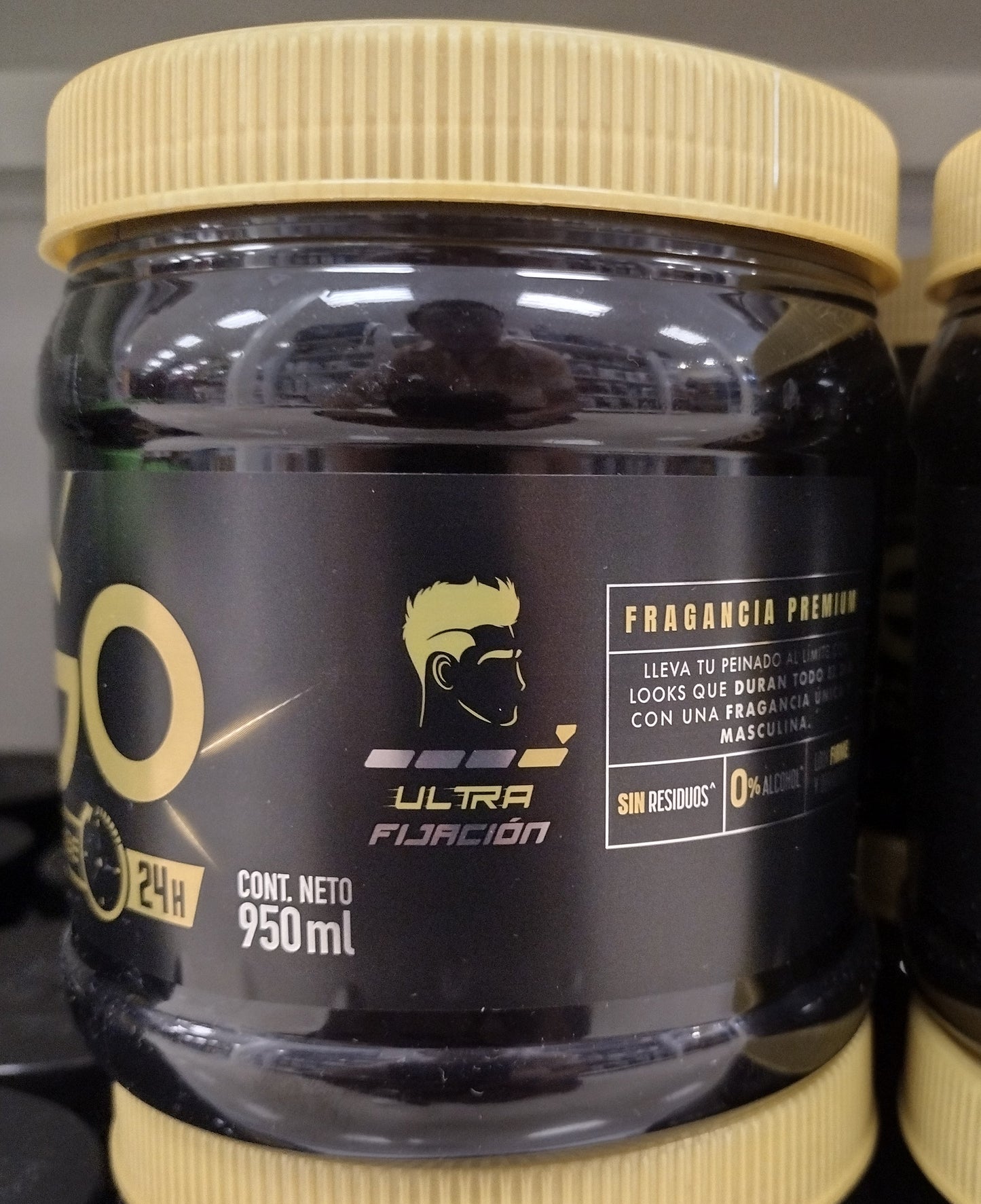 EGO ULTRA INTENSE HAIR GEL ULTRA INTENSE HOLD / GEL PARA CABELLO FIJACION ULTRA INTENSE - BIG 950ml (32 OUNCES ) EACH- FREE SHIP