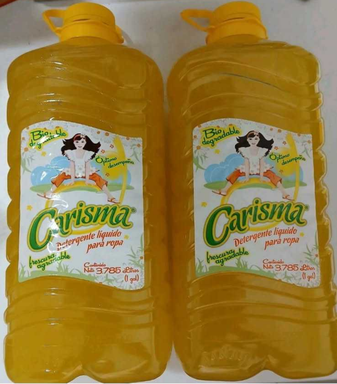 CARISMA LIQUID DETERGENT / DETERGENTE EN LIQUIDO - 2 BOTTLES OF 128 OUNCES (3.78 liters) EACH